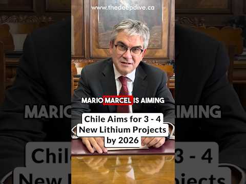 Chile Aims for 3-4 New Lithium Projects by 2026 #chile #lithium #mining #ev #electricvehicle
