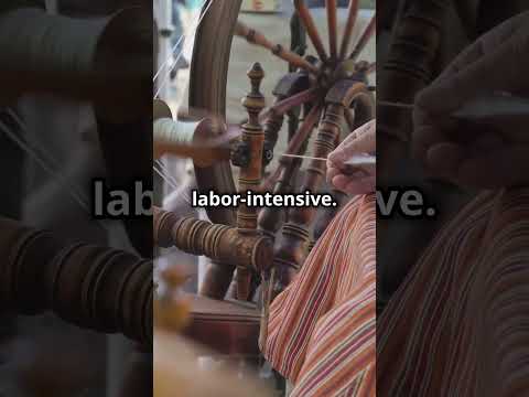 How 1700s Wool Machines Revolutionized Textiles! #techexplained